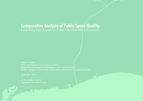 Comparative analysis of public space quality