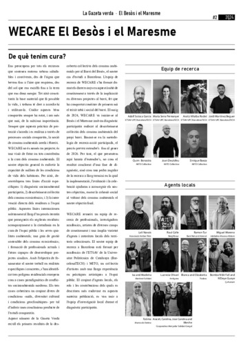 WECARE El Besòs i el Maresme